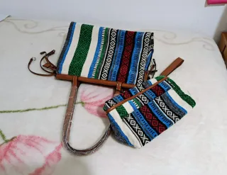 Bolso Parfois étnico + Neceser