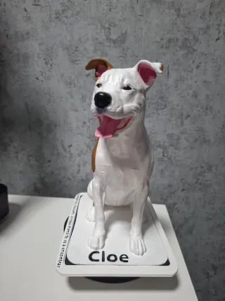 Figura personalizada de tu mascota en 3D.