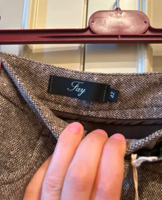 Pantaloni Fay invernali donna grigi