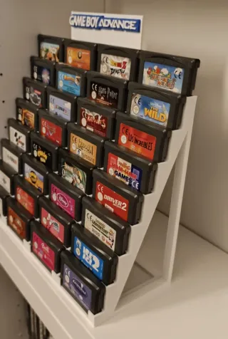 Soporte para 32 juegos Gameboy Advance