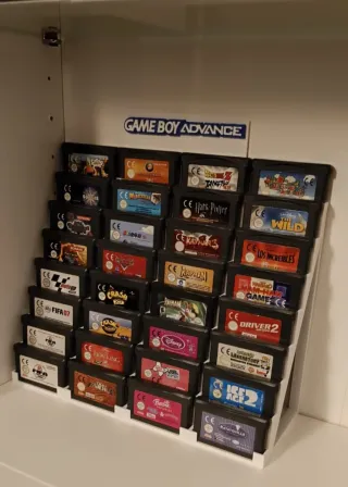 Soporte para 32 juegos Gameboy Advance