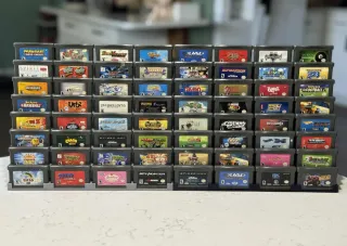 Soporte para 32 juegos Gameboy Advance