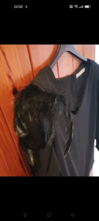 Camisa negra La Morena Talla S