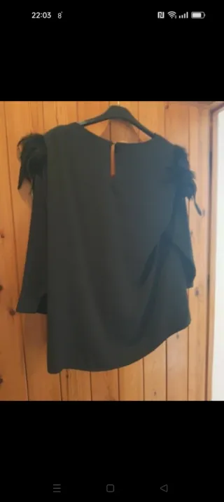 Camisa negra La Morena Talla S