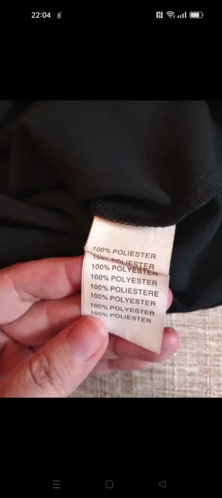 Camisa negra La Morena Talla S