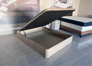 Canapé abatible + colchón + Cabecero + mesitas...