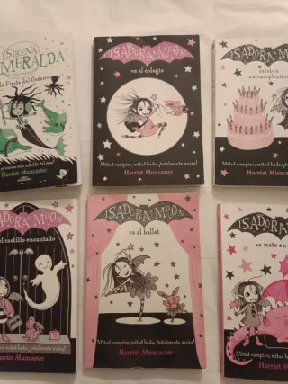 Colección 6 libros Isadora Moon