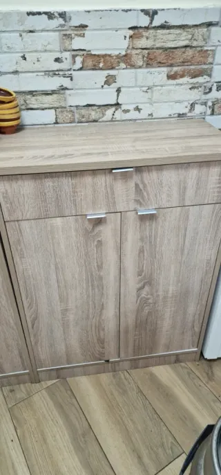 Zapatero/Cajonera Madera y Metal