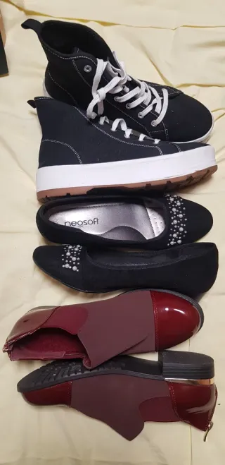 Zapatos mujer talla 41,10 cada par