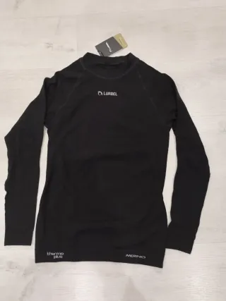 Camiseta Térmica Lurbel Merino Negra