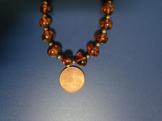 Collar Ámbar y Plata