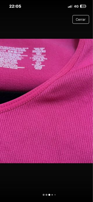 Conjunto deportivo Primark rosa fucsia