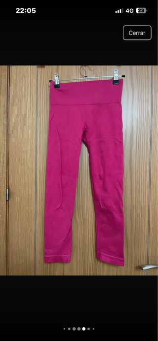 Conjunto deportivo Primark rosa fucsia