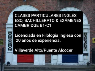 Clases particulares inglés Villaverde Alto