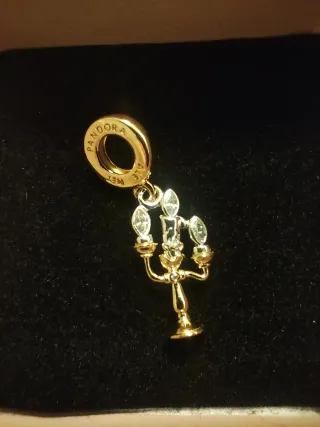 Charm PANDORA de Lumiere de La bella y la bestia