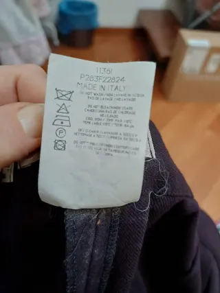 Pantaloni classici in lana