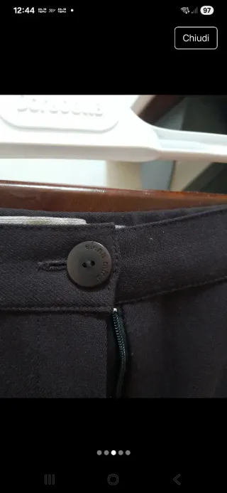 Pantaloni classici in lana