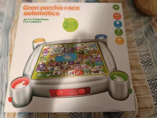 Juego de mesa Parchís y Oca automático