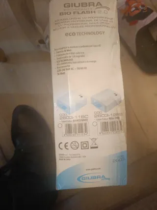 Secador Uñas Bio Flash 2.0 Profesional UV