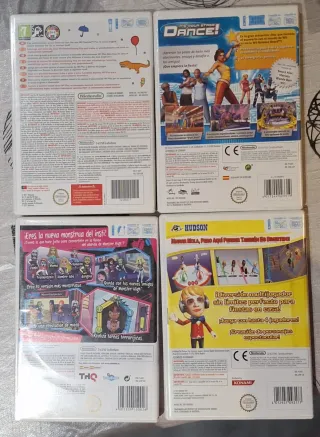 Pack 4 Juegos Wii