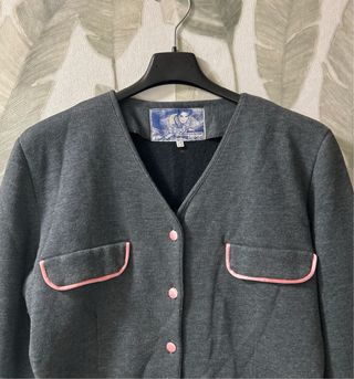 Giacca Blumarine Folies vintage grigia