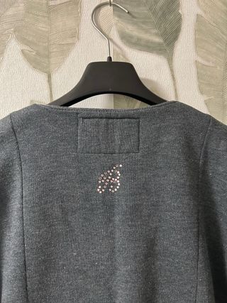 Giacca Blumarine Folies vintage grigia