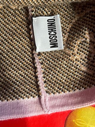 Cappello Moschino donna orsetto rosa