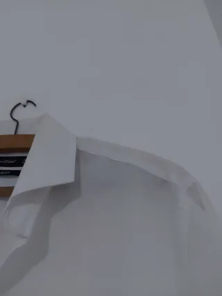 Camisa Zara Man Blanca Talla M