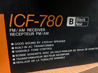 Radio Sony ICF-780 FM/AM
