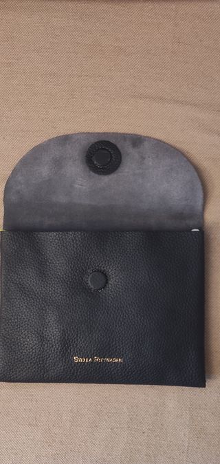 Cartera Stella Rittwagen Piel Negra Gris