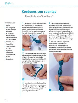 Bisutería tejida con tricotín 15 proyectos paso...