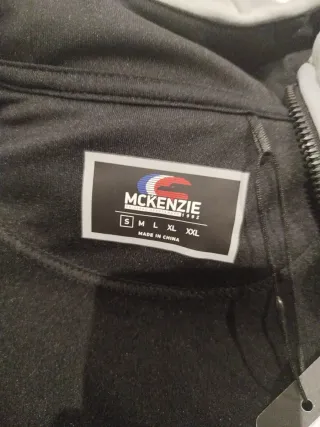 Sudadera Mackenzie Negra y Gris