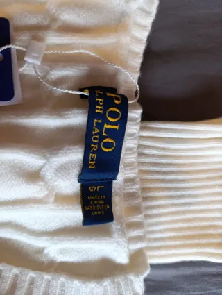 Jersey Polo Ralph Lauren Blanco