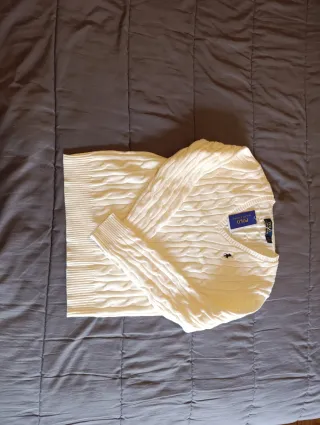 Jersey Polo Ralph Lauren Blanco