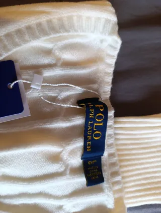 Jersey Polo Ralph Lauren Blanco