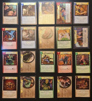 Lotto Carte Harry Potter TCG 2001 Wizards