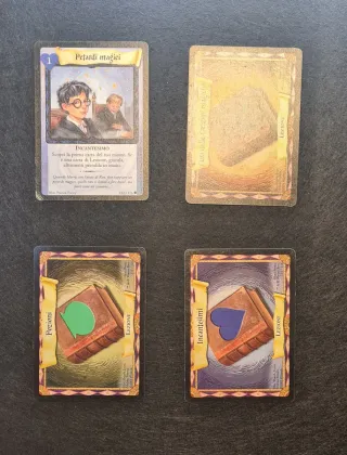Lotto Carte Harry Potter TCG 2001 Wizards
