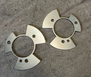 Platinas soldar torretas E46 delanteras