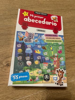 Puzzle Mi Primer Abecedario Susaeta 55 Piezas.