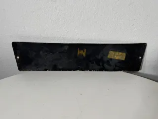 Insegna smaltata UFFICI COMUNALI anni '30