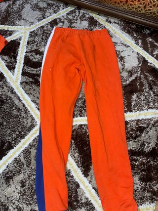 Chándal Le Coq Sportif niño naranja