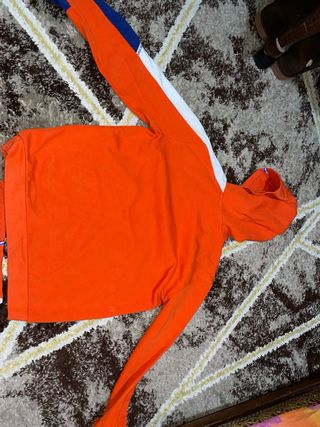 Chándal Le Coq Sportif niño naranja