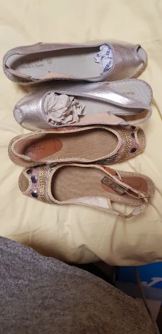 Zapatos Viguera Mujer Talla 41 Dorados 12 e cada