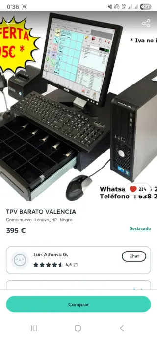 TPV Hostelería HP Profesional