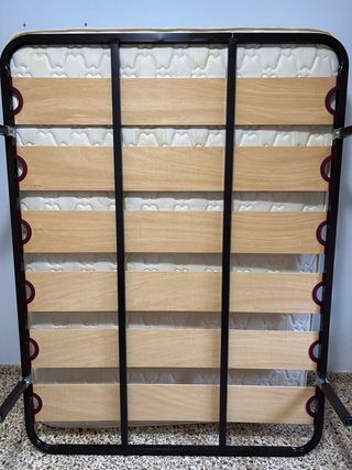 Somier 140x180 con Cabecero Madera
