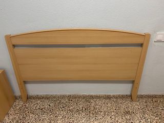 Somier 140x180 con Cabecero Madera