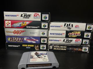Nintendo 64 lote de juegos