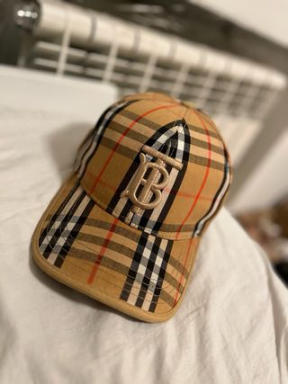 Gorra Burberry Beige Multicolor