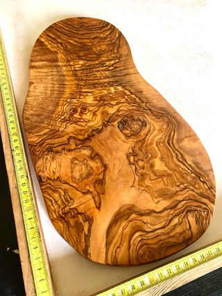 Tabla de cortar de madera de olivo