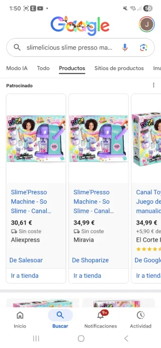 Heladera Slime Mode Juguete